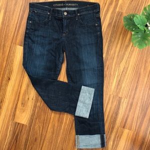 Citizens of Humanity Dani Crop Straight Leg Jeans